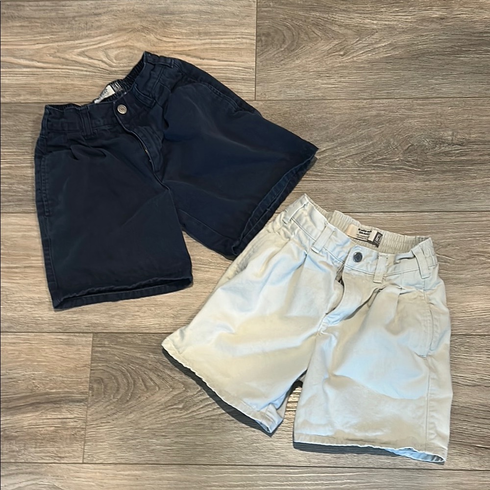 GAP Blue and Cream Shorts Classic‎ Summer Style